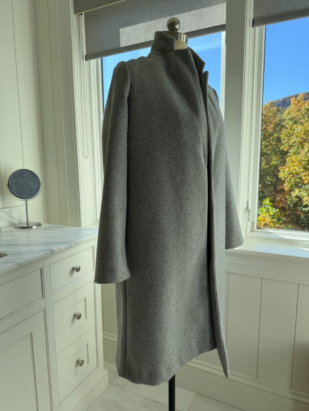 Fall Grey Coat - Picture 2 of 8